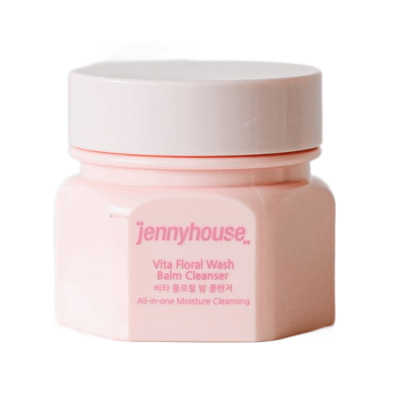 Бальзам для снятия макияжа с витамином С Jennyhouse Vita Floral Wash Balm Cleanser