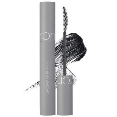 Удлиняющая чёрная тушь для ресниц rom&nd Han All Fix Mascara L01 Long Black