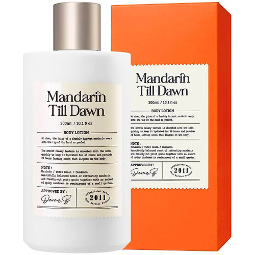 Ламеллярный лосьон для тела с ароматом мандарина Derma:B Narrative Body Lotion Mandarin Till Dawn