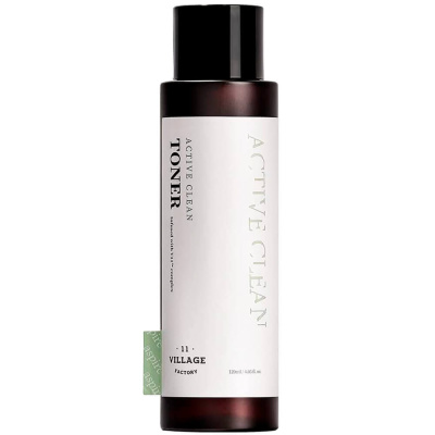 Кислотный тоник для жирной и проблемной кожи Village 11 Factory Active Clean Toner
