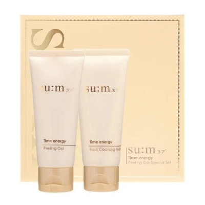 Премиальный набор для деликатного очищения Su:m37 Time Energy Peeling Gel Set