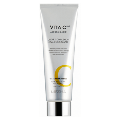 Липосомная пенка для умывания с витамином С Missha Vita C Plus Clear Complexion Foaming Cleanser