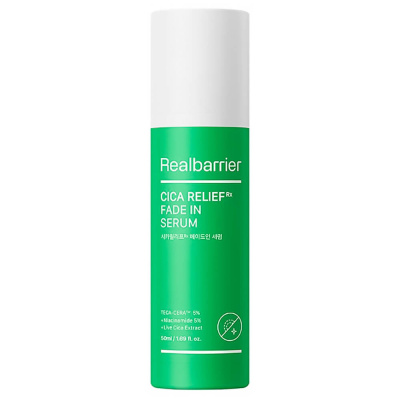 Лёгкая барьерная сыворотка с липосомами Real Barrier Cica Relief Fade In Serum