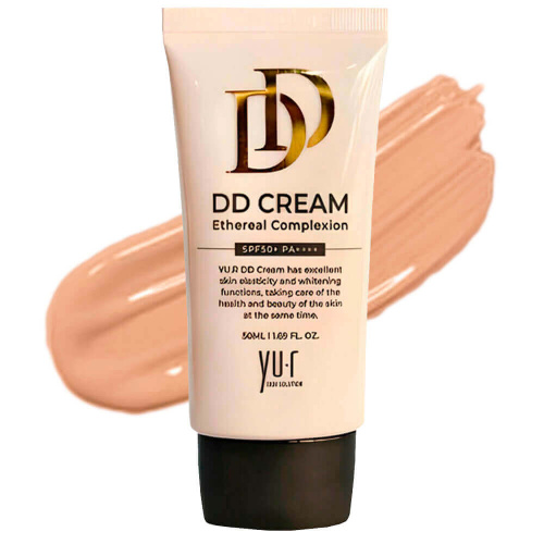 DD-крем с коллагеном и пептидами Yu.r DD Cream Ethereal Complexion SPF50+ PA++++ Dark