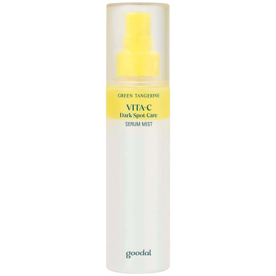 Двухфазный витаминный мист для сияния кожи Goodal Green Tangerine Vita C Dark Spot Care Serum Mist