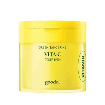 Осветляющие тонер-пэды с витамином C Goodal Green Tangerine Vita C Toner Pad+