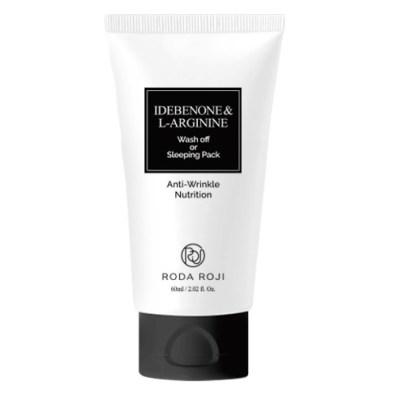 Многофункциональная антиоксидантная маска RODA ROJI Idebenone & L-arginine Wash Off Or Sleeping Pack