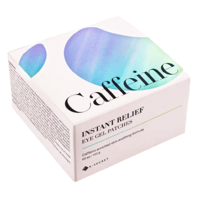 Гидрогелевые патчи против отёков с кофеином K-SECRET Instant Relief Eye Gel Patches