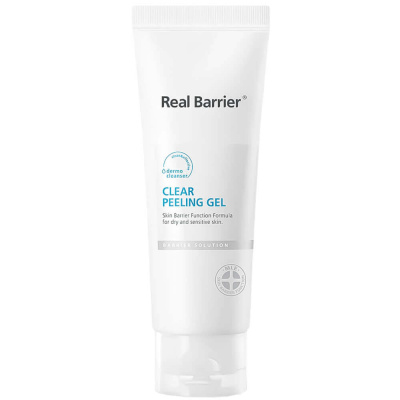 Мягкий пилинг-скатка для сухой и чувствительной кожи Real Barrier Clear Peeling Gel