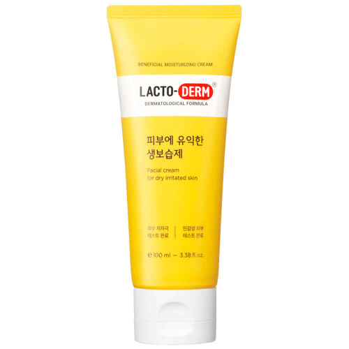 Увлажняющий крем для всей семьи с пробиотиками LACTODERM Beneficial Moisturizing Cream Jumbo
