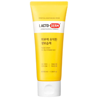 Увлажняющий крем для всей семьи с пробиотиками LACTODERM Beneficial Moisturizing Cream Jumbo