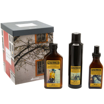 Мужской подарочный набор для волос и бороды Davines Pasta&love Kit
