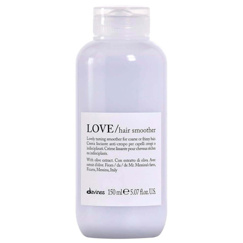 Несмываемый разглаживающий крем для вьющихся волос Davines LOVE Hair Smoother