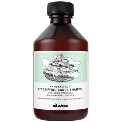 Шампунь-скраб с эффектом детокса Davines Detoxifying Scrub Shampoo