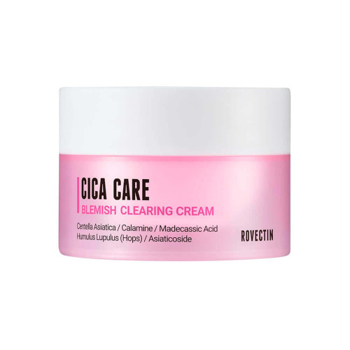 Успокаиващий цика-крем от воспалений Rovectin Cica Care Blemish Clearing Cream