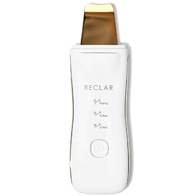 Аппарат нового поколения для УЗ-чистки лица Reclar Galvanic Water Peeler Gold Plus