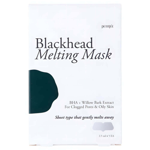 Набор тающих масок против чёрных точек Petitfee Blackhead Melting Mask