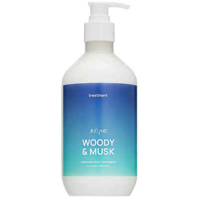 Парфюмированный бальзам для волос с нишевым ароматом JUL7ME Perfume Hair Treatment - Woody & Musk