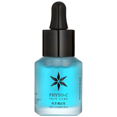 Охлаждающая сыворотка против сухих морщинок PHYTO-C Icy Blue 15 мл