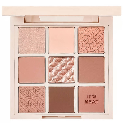 Палетка нюдовых теней для век Holika Holika My Fave Mood Eye Palette 05 Neat Knit