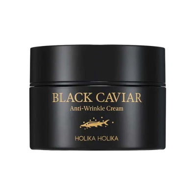 Антивозрастной крем для лица с экстрактом чёрной икры Holika Holika Black Caviar Anti-Wrinkle Cream