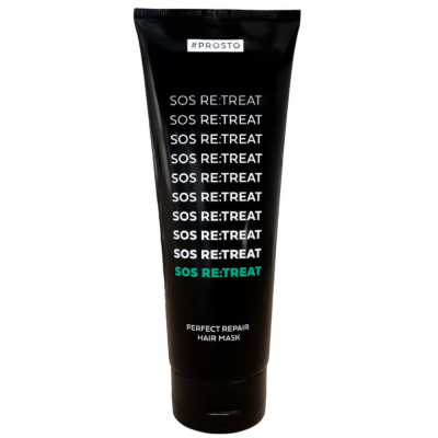 Маска для мгновенного восстановления волос с кератином PROSTO SOS RE:TREAT Perfect Repair Hair Mask