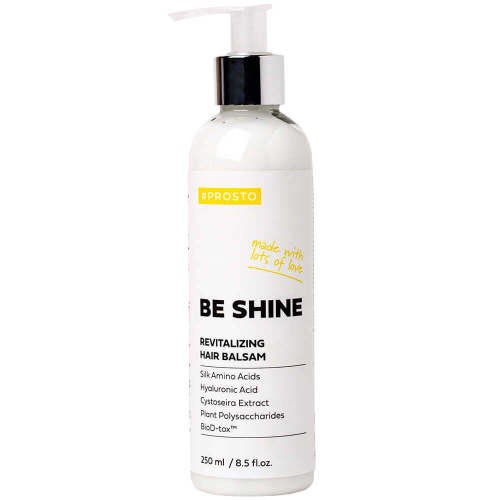 Ревитализирующий бальзам-маска для блеска волос PROSTO BE SHINE Revitalizing Hair Balsam