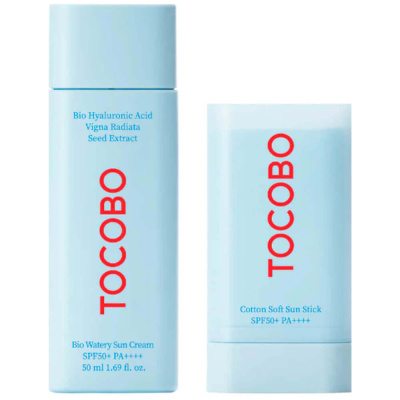 Подарочный набор с солнцезащитным кремом и стиком Tocobo Sun Set