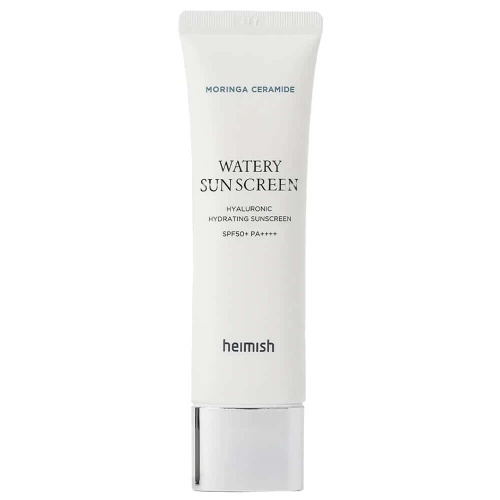 Увлажняющий солнцезащитный крем с морингой Heimish Moringa Ceramide Watery Sun Screen SPF50+ PA++++