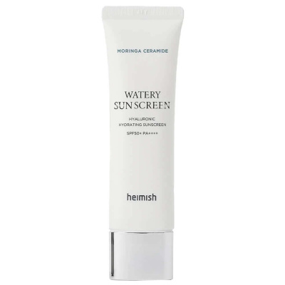 Увлажняющий солнцезащитный крем с морингой Heimish Moringa Ceramide Watery Sun Screen SPF50+ PA++++