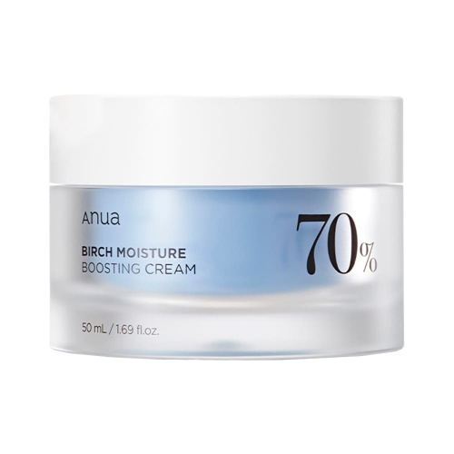 Успокаивающий крем с берёзовым соком Anua Birch 70% Boosting Cream Moisture
