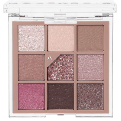 Палетка теней для век с глиттерами Unleashia Glitterpedia Eye Palette №5 All of Dusty Rose