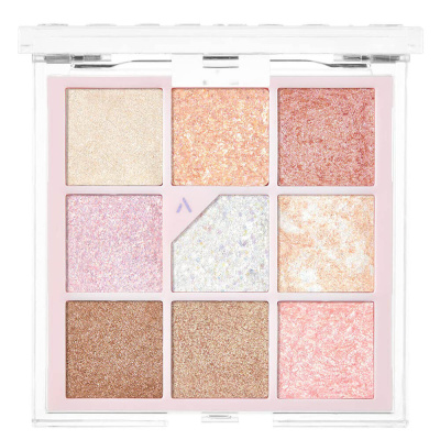 Палетка теней для век с глиттерами Unleashia Glitterpedia Eye Palette №1 All of Glitter
