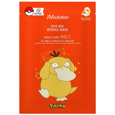 Выравнивающая тканевая маска с ретинолом JMsolution Moa Seal Retinol Mask 1 шт