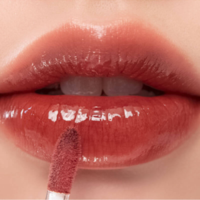 Глянцевый тинт с эффектом стеклянных губ Rom&Nd Glasting Water Tint 04 Vintage Ocean
