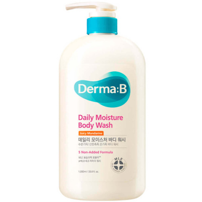 Ламеллярный гель для душа Derma:B Daily Moisture Body Wash Juicy Mandarin