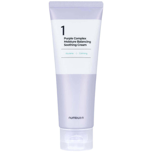 Увлажняющий крем с азуленом numbuzin No.1 Purple Complex Moisture Balancing Soothing Cream