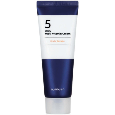Осветляющий барьерный крем с комплексом витаминов numbuzin No.5 Daily Multi-Vitamin Cream