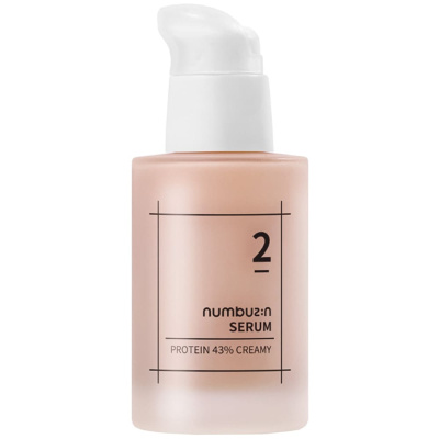 Восстанавливающая кремовая сыворотка с комплексом протеинов numbuzin No.2 Protein 43% Creamy Serum