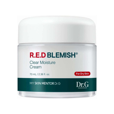 Противовоспалительный крем для сухой кожи Dr.G RED Blemish Clear Moisture Cream