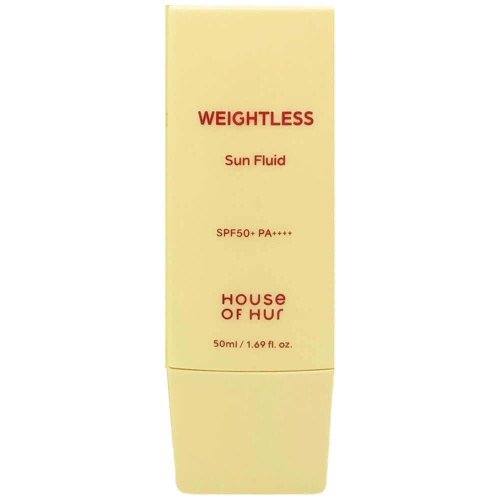 Лёгкий солнцезащитный флюид с юдзу House of Hur Weightless Sun Fluid SPF50+ PA++++