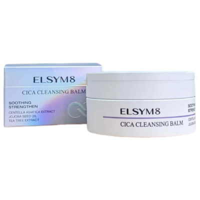 Успокаивающий гидрофильный бальзам с центеллой ELSYM8 Cica Cleansing Balm