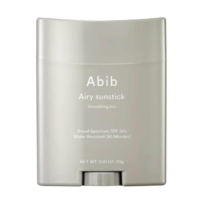 Водостойкий солнцезащитный стик с полуматовым финишем Abib Airy Sunstick Smoothing Bar SPF50+ PA++++