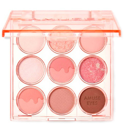 Палетка нюдовых теней для век AMUSE Eye Color Palette 01 Warm Boksoonga