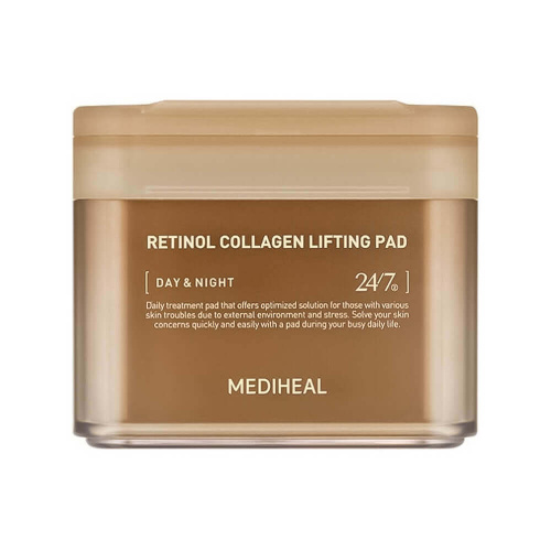 Разглаживающие тонер-пэды с ретинолом и коллагеном Mediheal Retinol Collagen Lifting Pad