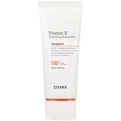 Витаминный санскрин с токоферолом COSRX Vitamin E Vitalizing Sunscreen SPF50+