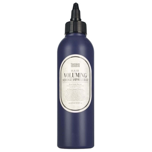 Маска-филлер для объёма волос Tenzero Hair Voluming 3 Change Ampoule Blue