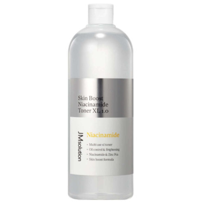 Себорегулирующий тонер-бустер с ниацинамидом JMsolution Skin Boost Niacinamide Toner XL 1.0
