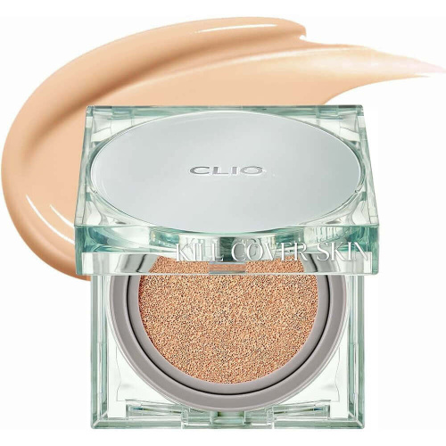 Стойкий фиксирующий кушон с матовым финишем CLIO Kill Cover Skin Fixer Cushion SPF50+ PA+++ 23N Ginger