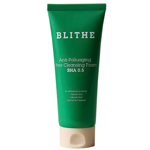 Очищающая пенка с BHA-кислотой Blithe Anti-Polluaging Pore Cleansing Foam